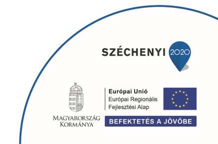 Széchenyi 2020 – Európai Unió, Európai Regionális Fejlesztési Alap – Befektetés a jövőbe
