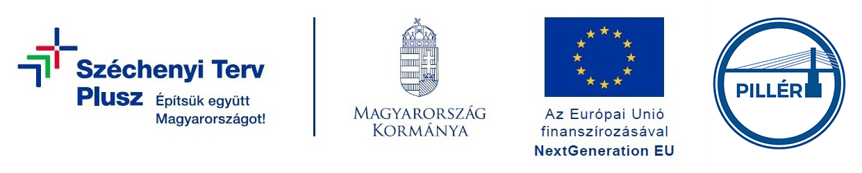 Széchenyi Terv Plusz – Magyarország Kormánya – Az Európai Unió finanszírozásával, NextGeneration EU – Pillér